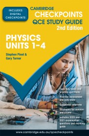 Cambridge Checkpoints QCE Physics Units 1–4 Second Edition (print and digital)