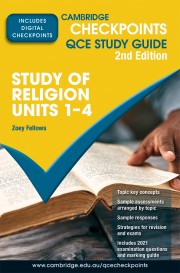 Cambridge Checkpoints QCE Study of Religion Units 1–4 Second Edition (digital)