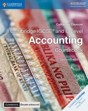 Cambridge IGCSE™ and O Level Accounting Second edition Coursebook with Cambridge Elevate Enhanced Edition (2 years)