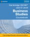 Cambridge IGCSE™ and O Level Business Studies Revised Third edition Coursebook Cambridge Elevate enhanced edition (2 years)