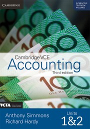 Cambridge VCE Accounting Units 1&2 Third Edition Teacher Resource Package