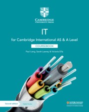 Cambridge International AS & A Level IT Second Edition Coursebook with Digital Access (2 Years)
