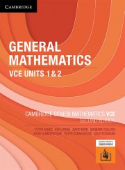 General Mathematics VCE Units 1&2 Second Edition (print and digital)