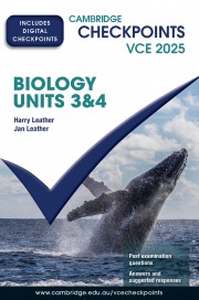 Cambridge Checkpoints VCE Biology Units 3&4 2025 (digital)