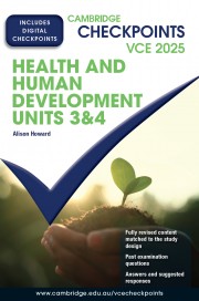 Cambridge Checkpoints VCE Health and Human Development Units 3&4 2025 (digital)