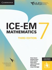 ICE-EM Mathematics Year 7 Third Edition (interactive textbook powered by Cambridge HOTmaths)