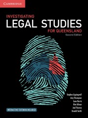 Investigating Legal Studies for Queensland Second Edition (digital)