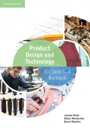 Product Design and Technology VCE Units 1–4 Workbook (digital)